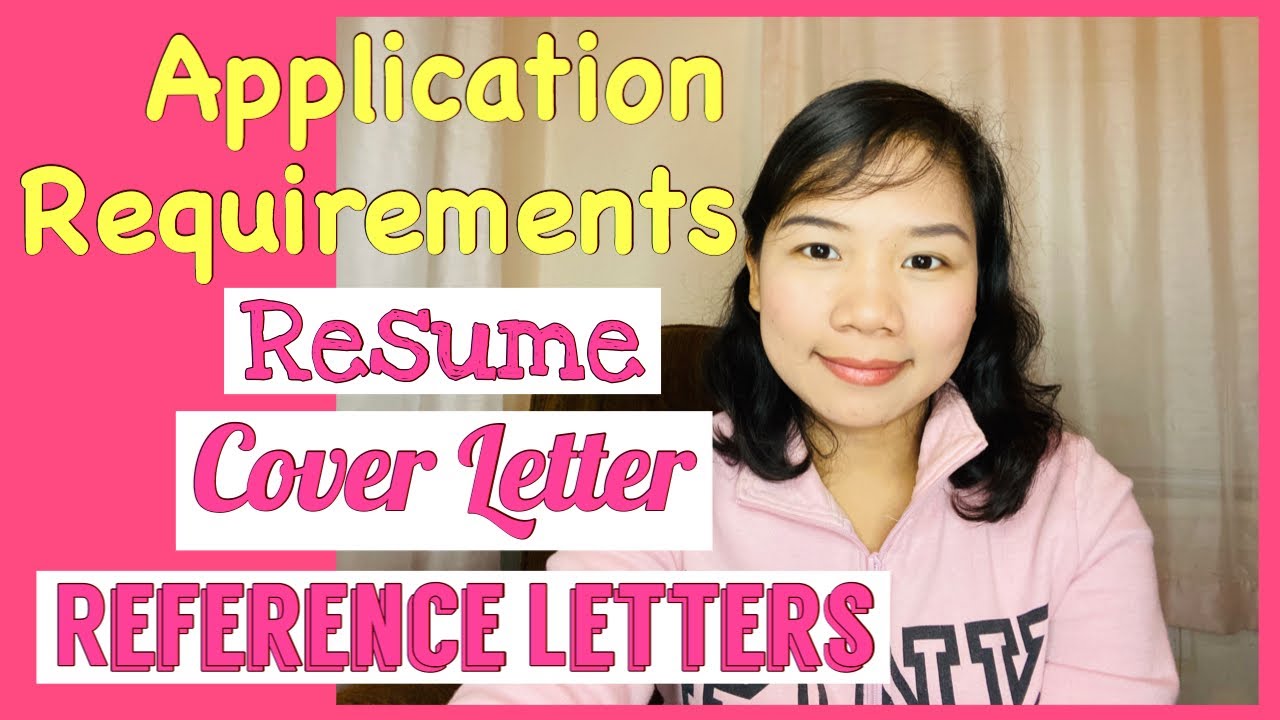 Application Requirements for Teachers | Resume, Cover & Reference Letter | Alissa Lifestyle Vlog