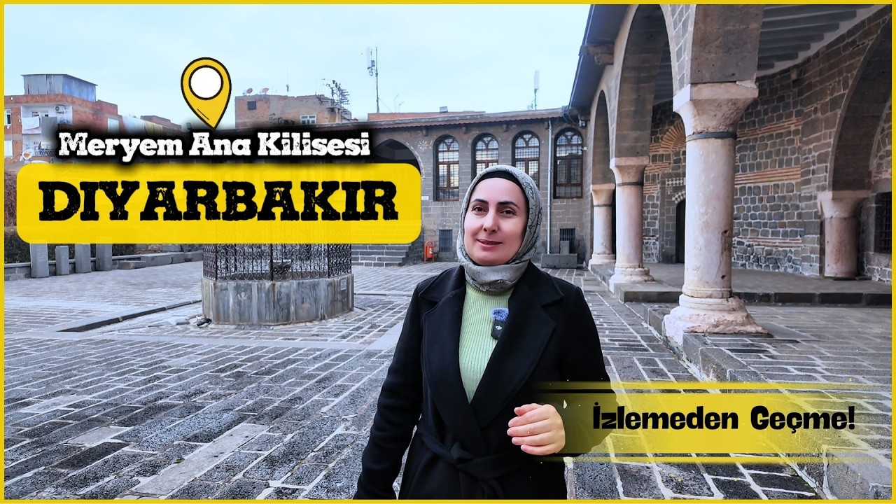 Süryani Kadim Meryem Ana Kilisesi | DİYARBAKIR #vlog #kültürelmiras #inanç #gezilecekyerler