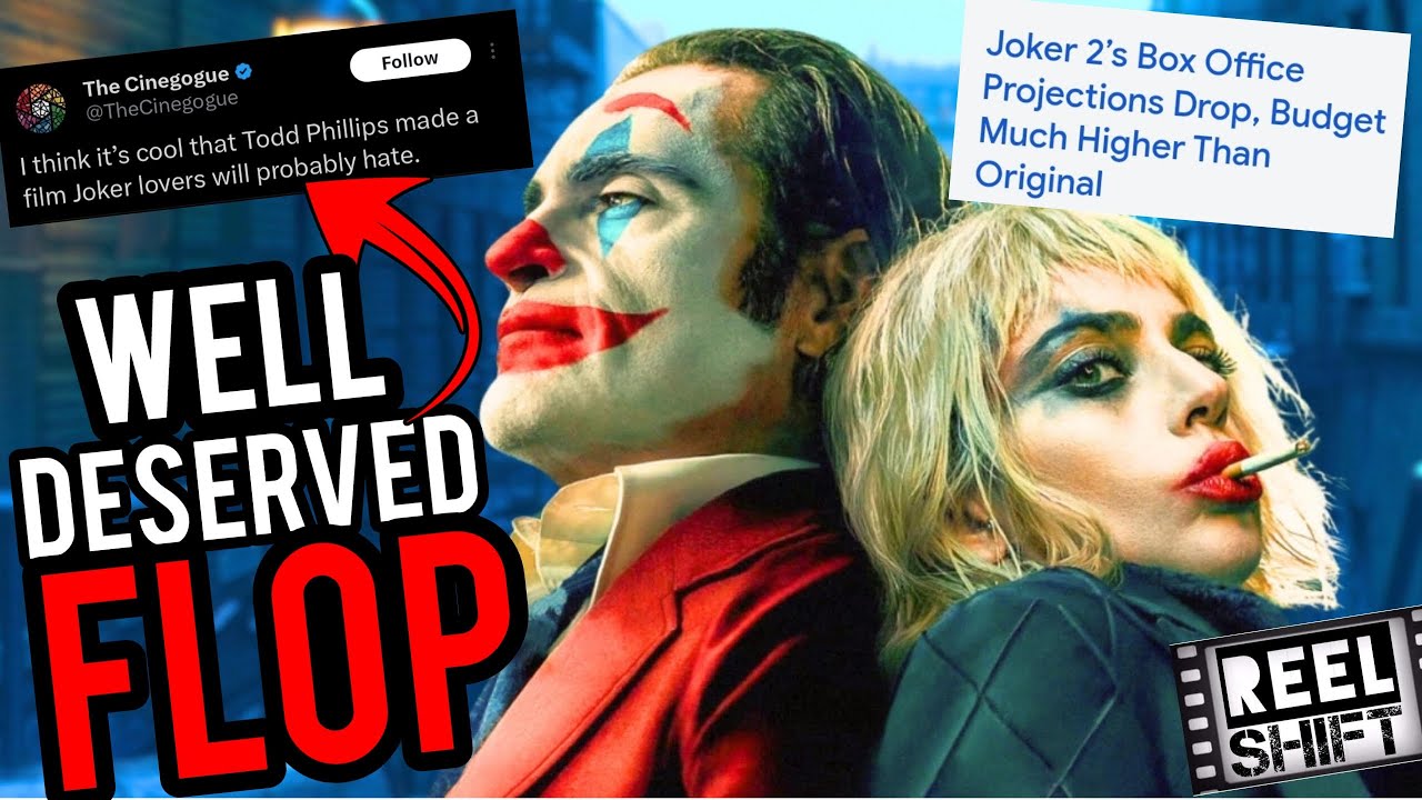 JOKER 2 FLOPS HARD! TODD PHILLIPS TO BLAME! DON'T CROSS THE FANS | REEL SHIFT