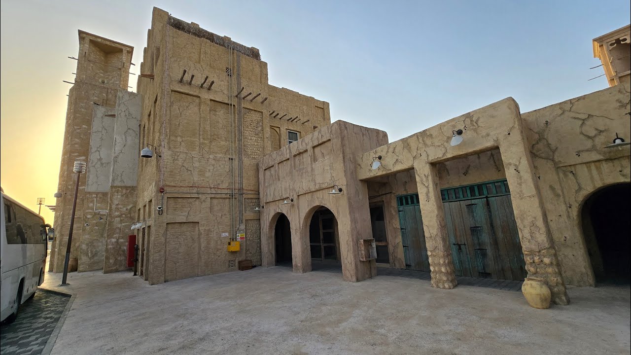 Al Fahidi Historical Neighbourhood | Dubai Walking Tour | 4K HDR | Dubai 2025