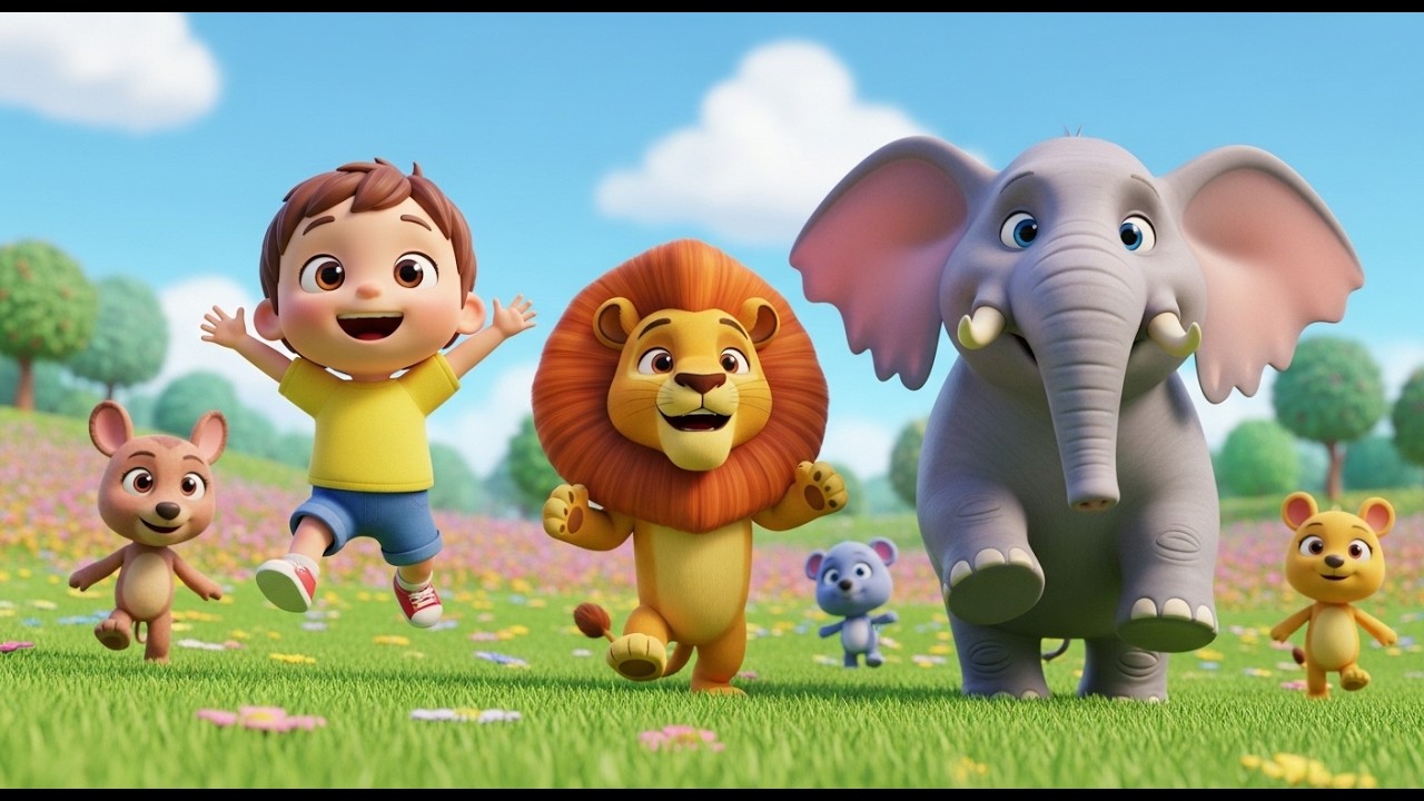 Zoo Song for Kids 🦁 Animal Names & Sounds | Fun Nursery Rhymes & Learning for Toddlers