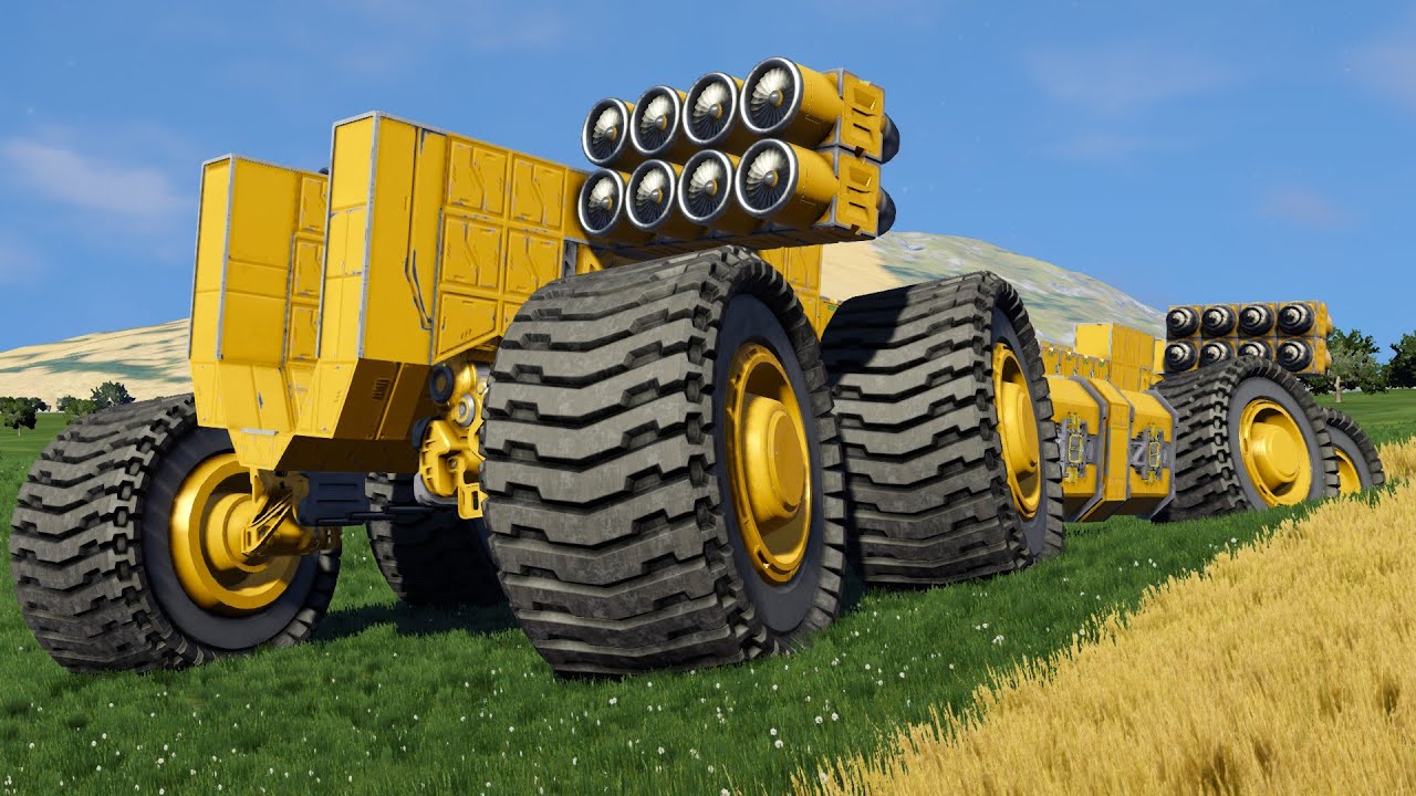 Space Engineers Suspension Prototyping 11