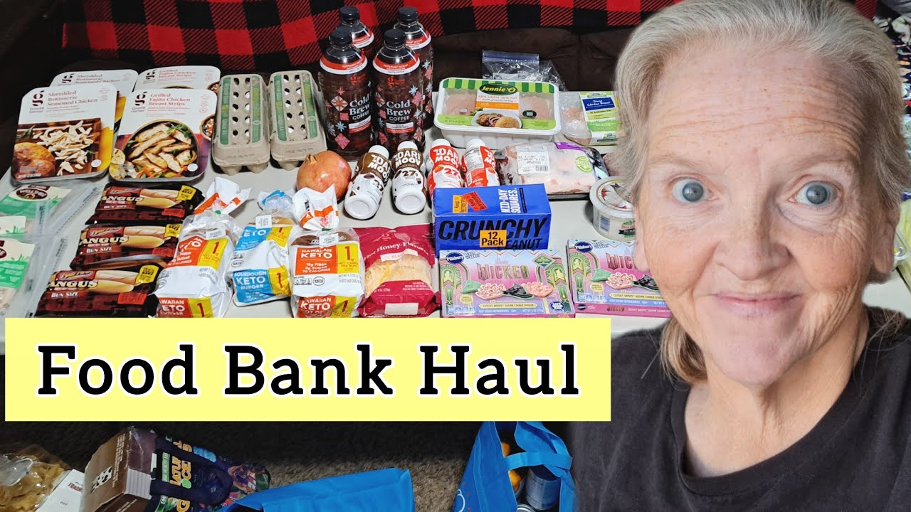 Huge Food Bank Grocery Shopping Pantry Haul So Many Blessings Trusting God Daily