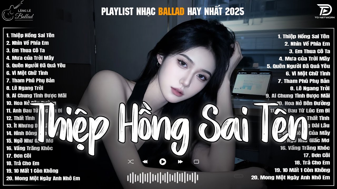 Thiệp Hồng Sai Tên, Em Thua Cô Ta ♫ Những Bản Ballad Nhẹ Nhàng Nghe Day Dứt Về Nỗi Đau Tình Yêu ♫