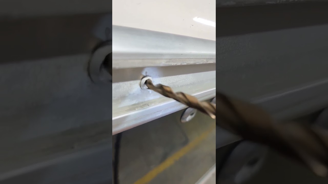 Quick way to deal with Rivets on a boat. (Can Sand/Grind them down after)