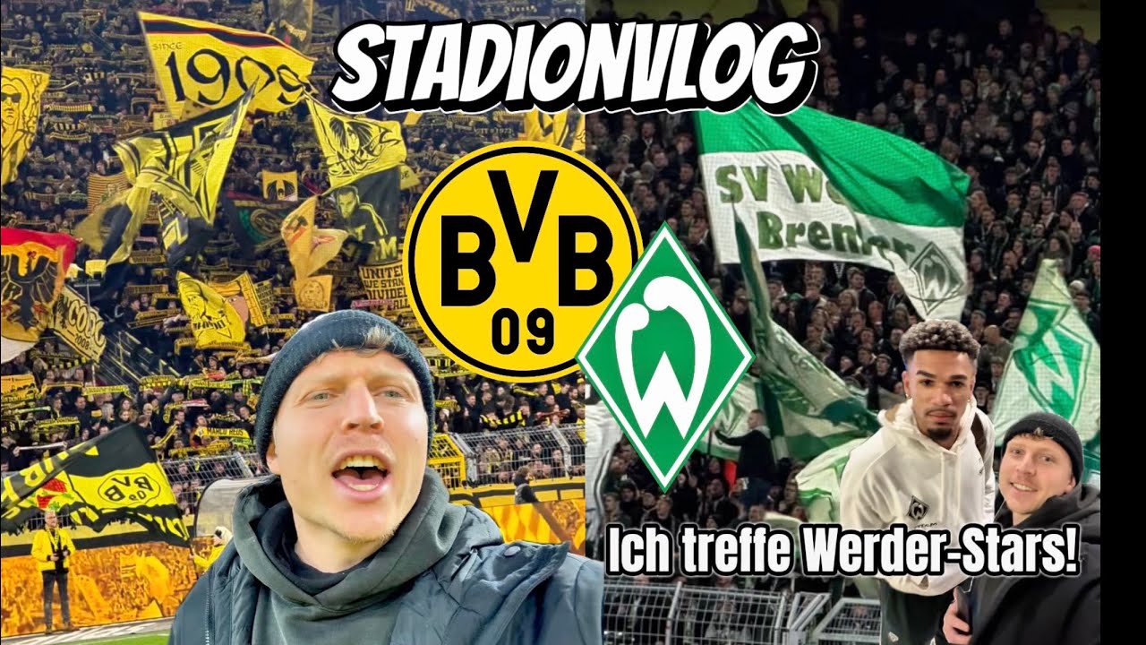 Die HEIMMACHT-BVB! 🏟️🤝 Dortmund ZERLEGT Werder Bremen | Stadionvlog