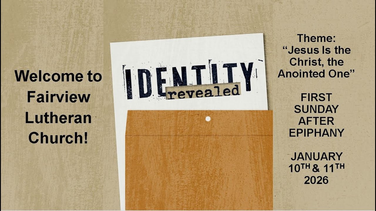 Identity Revealed - Jesus Is the Christ, the Anointed One | Weekend Worship