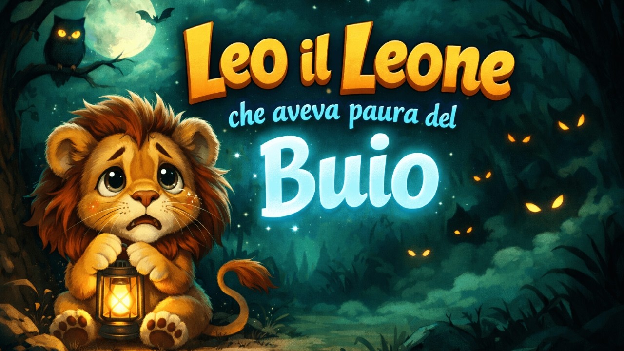 Leo il Leone e la Paura del Buio Una Dolce Favola della Buonanotte