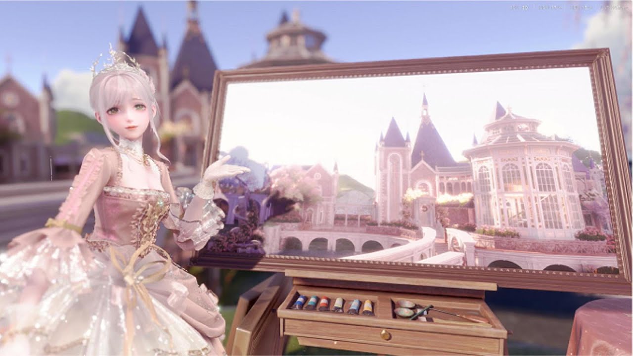 Infinity Nikki house tour: Rosavelle