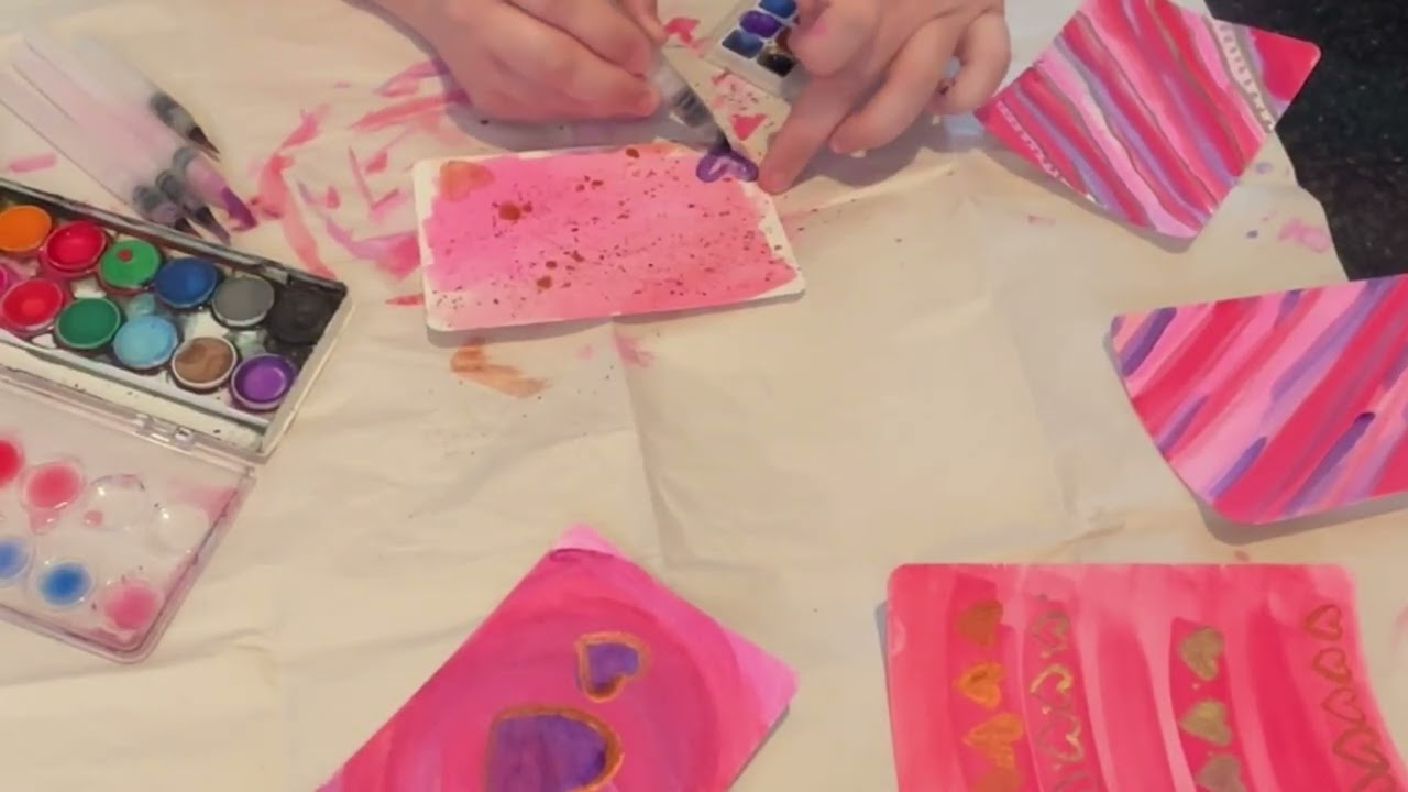Valentines Day Card Junk Journal Style