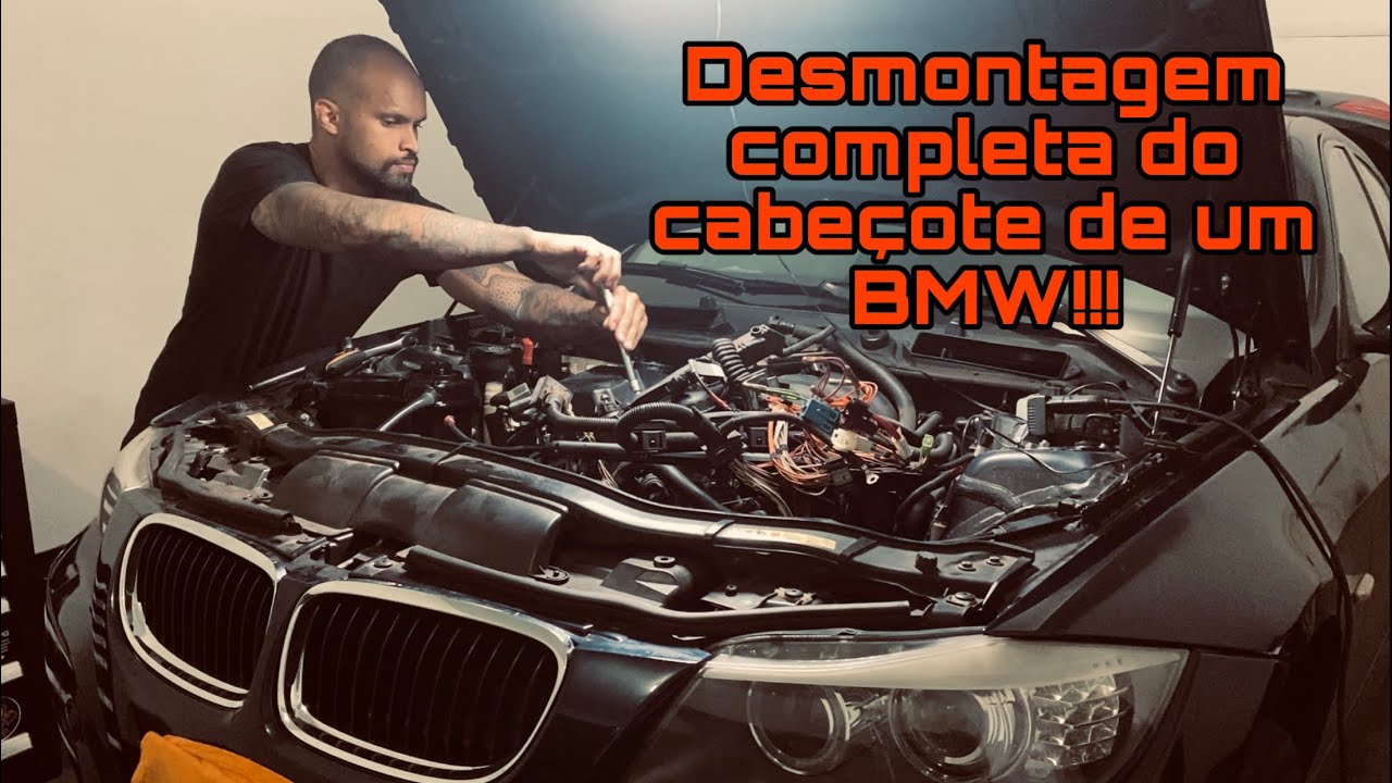 Desmontagem completa do cabeçote de um BMW!!! Saga BMW parte 2. #010
