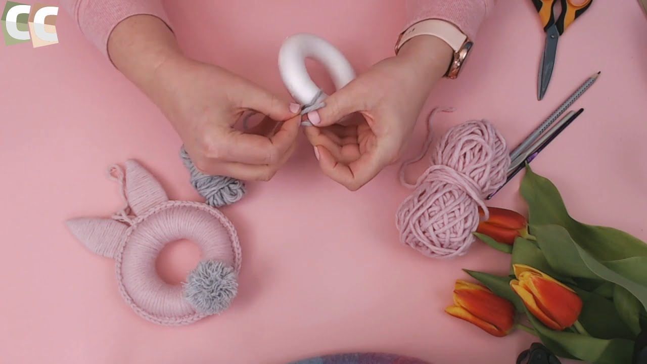 ✂ DIY Jak zrobić zajączka z włóczki?