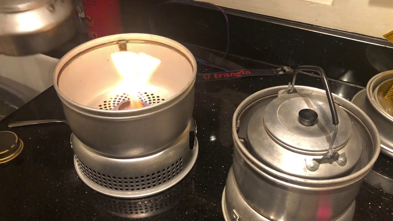 Trangia 25 with winter attachment vs 27 without