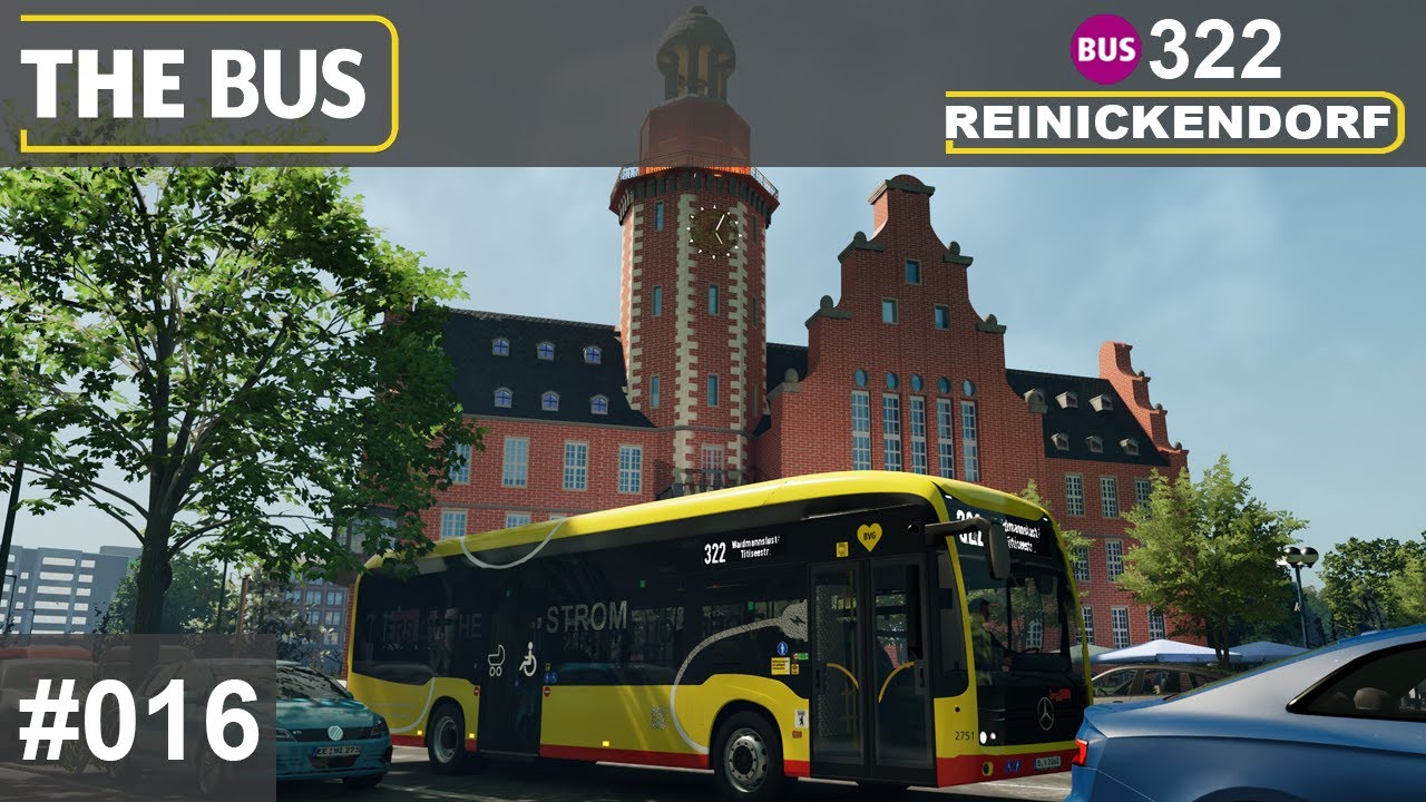 THE BUS 🚌[#016] Mit dem Rider on the Strom durch Reinickendorf! [🗺️Linie 322][MOD-MAP][LET'S PLAY]