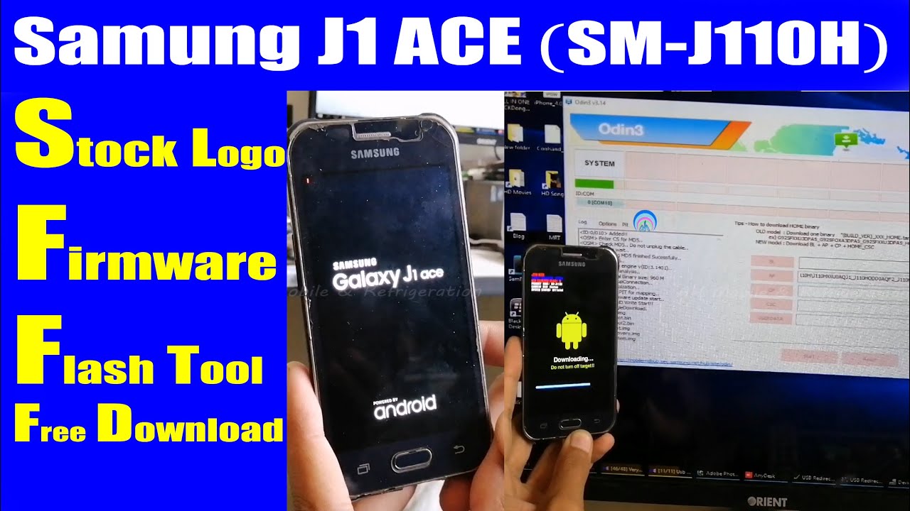 Samsung J1 ACE J110H: исправление зависания логотипа на стоковой прошивке Rom Flash File | Урду Х...