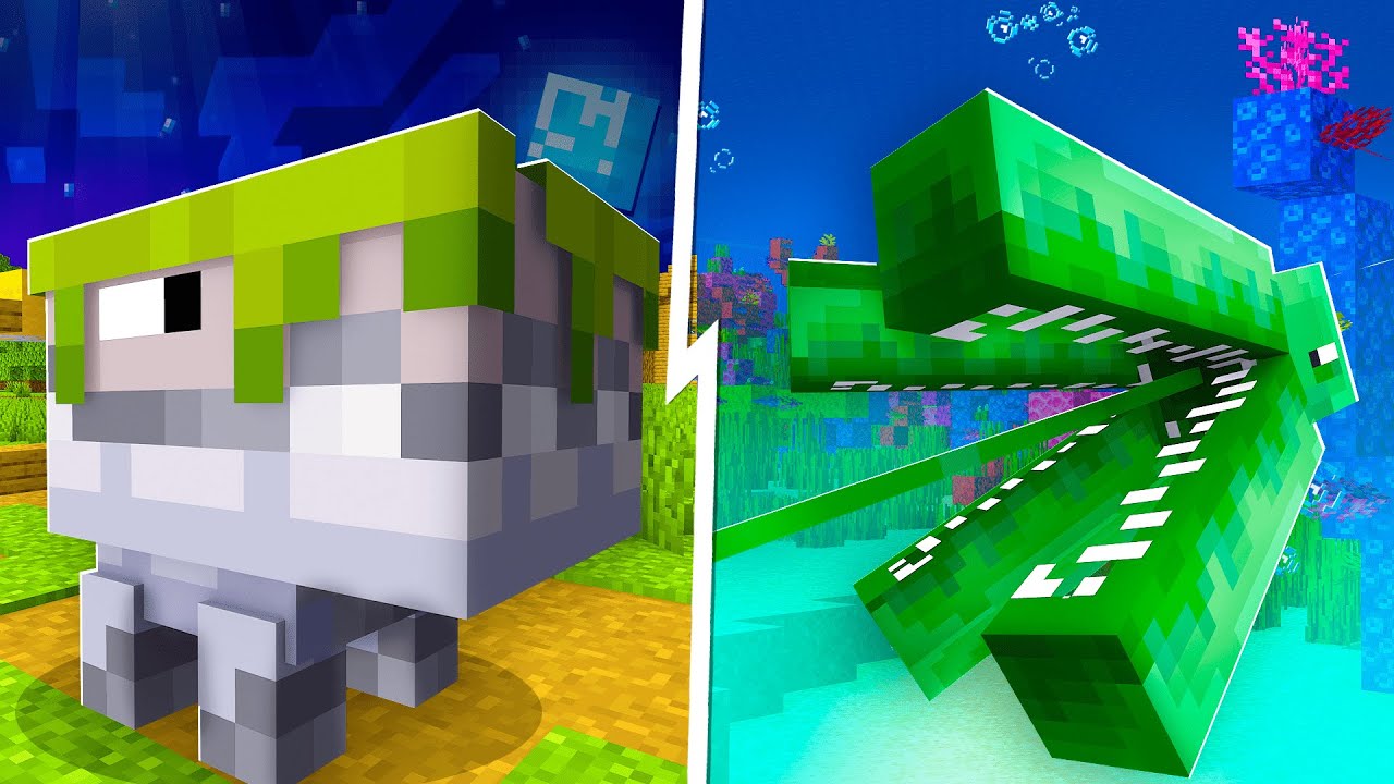 Lisäsin TAKAISIN Minecraftin UNOHDETUT MOBIT..