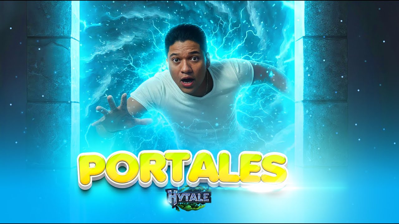 CREAMOS nuestros Primeros PORTALES en HYTALE