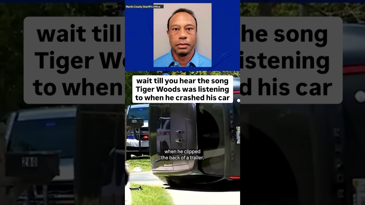 BREAKING NEWS! Tiger Woods was listening to new Blake Banks song prior to crashing car in DUI arrest