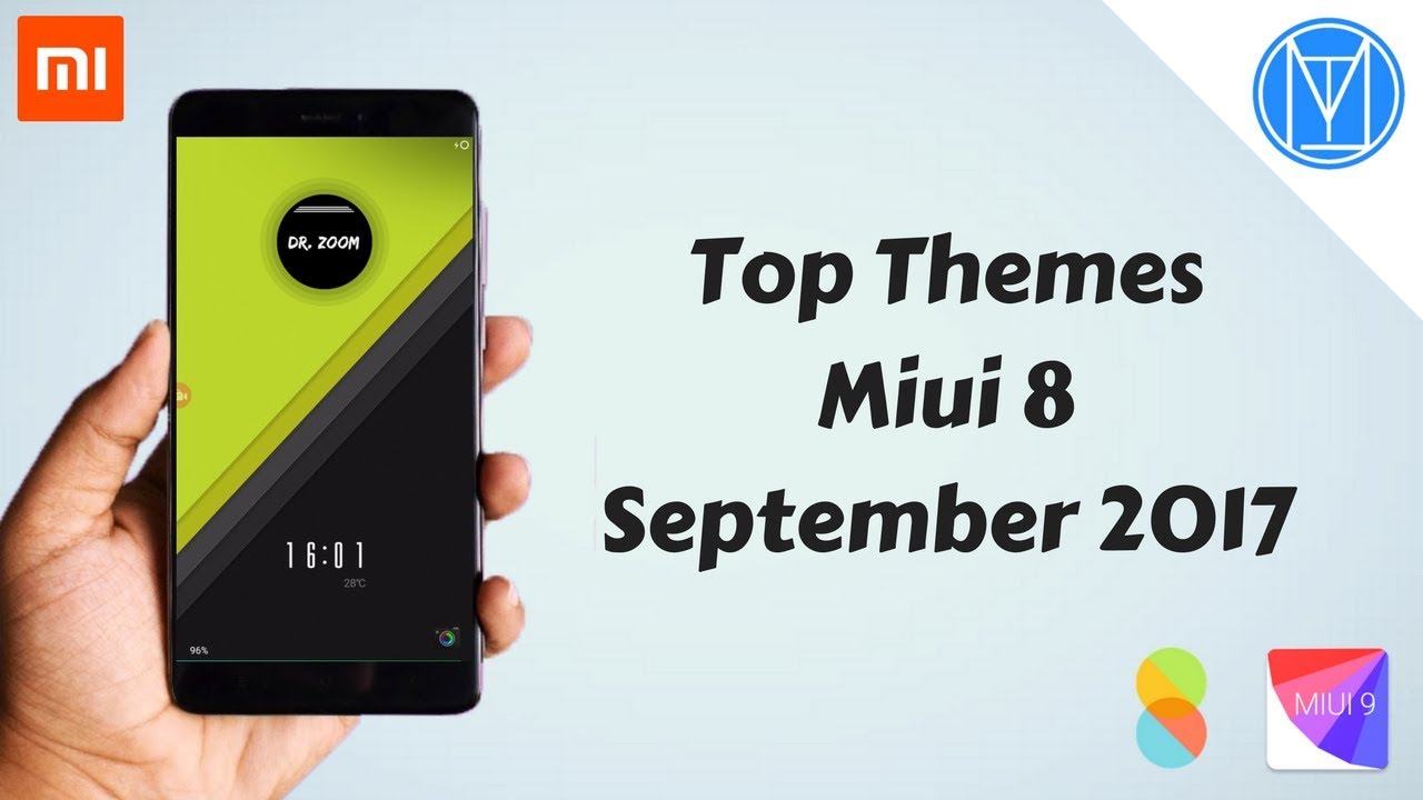 Top 8 MIUI 8 Themes |September 2017