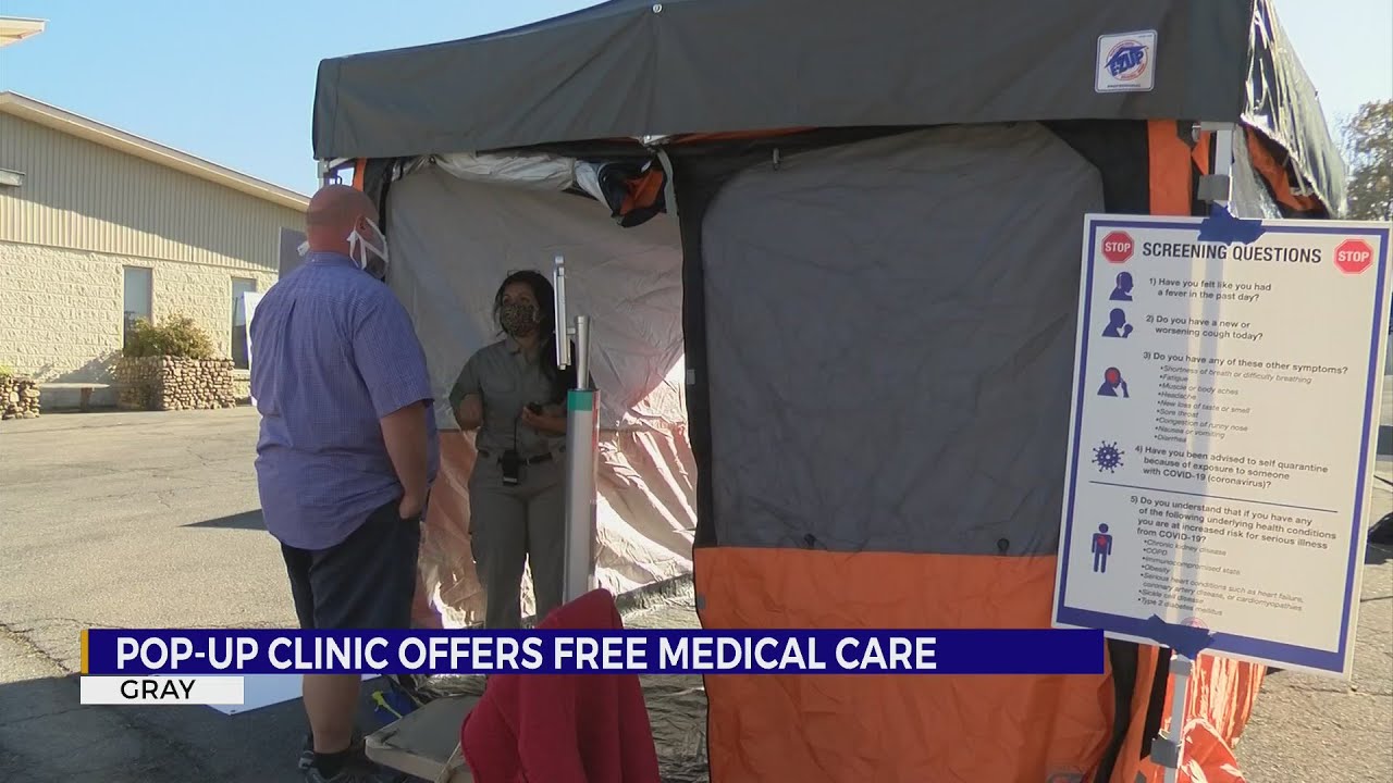 Remote Area Clinic provided free dental, medical, vision services in Gray