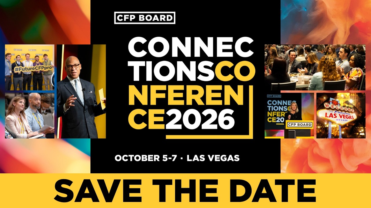 CFP Board Connections Conference 2026 Save the Date