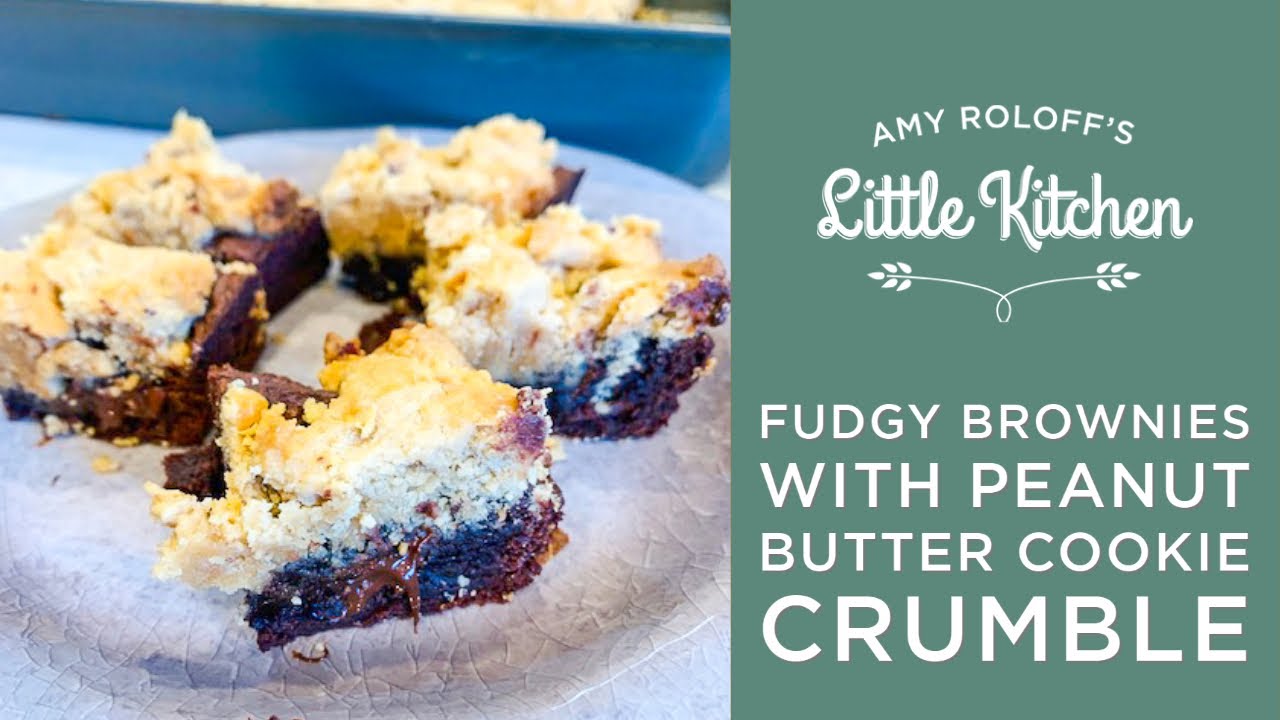 Amy Roloff Making Fudgy Brownies With Peanut Butter Cookie Crumble
