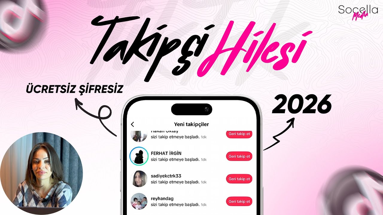 1 DAKİKADA +10K TİKTOK  TAKİP&Ccedil;İ ARTTIRMA HİLESİ - &Uuml;CRETSİZ ŞİFRESİZ TİKTOK TAKİP&Ccedil;İ HİLESİ 2026