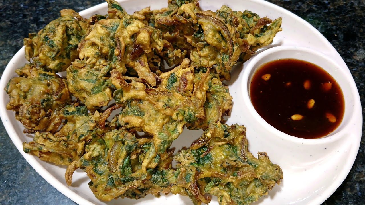 ਪਾਲਕ ਪਿਆਜ ਦੇ ਪਕੌੜੇ || Palak Piyaz de Pakode Ki Recipe