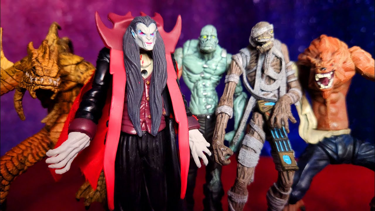 Retrospective - 1998 MONSTER PLAYSETS from Todd McFarlane Toys