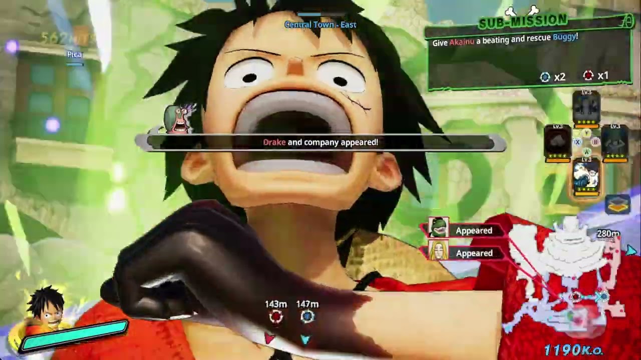 One Piece Pirate Warriors 4 – Monkey D. Luffy | Gear 4 Menghajar Semua Musuh!