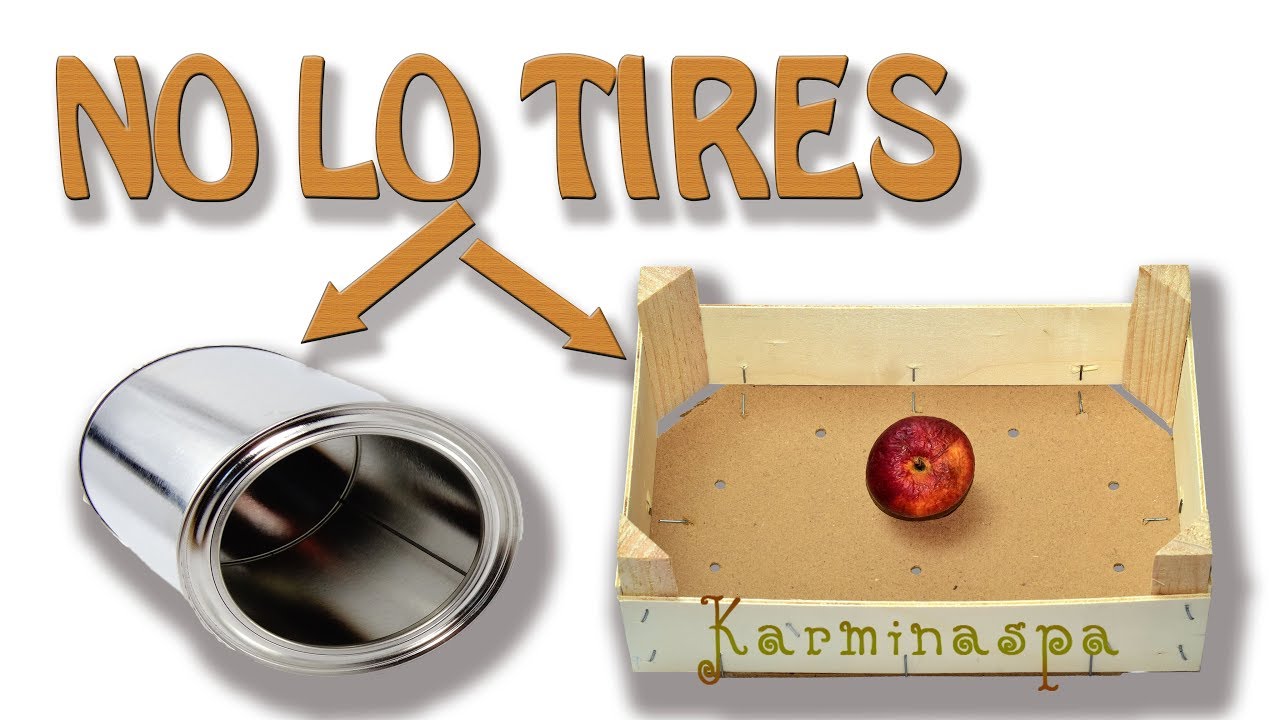 DIY. Como hacer un MARAVILLOSO ORGANIZADOR reciclando. Reciclaje creativo 🦋 Karminaspa