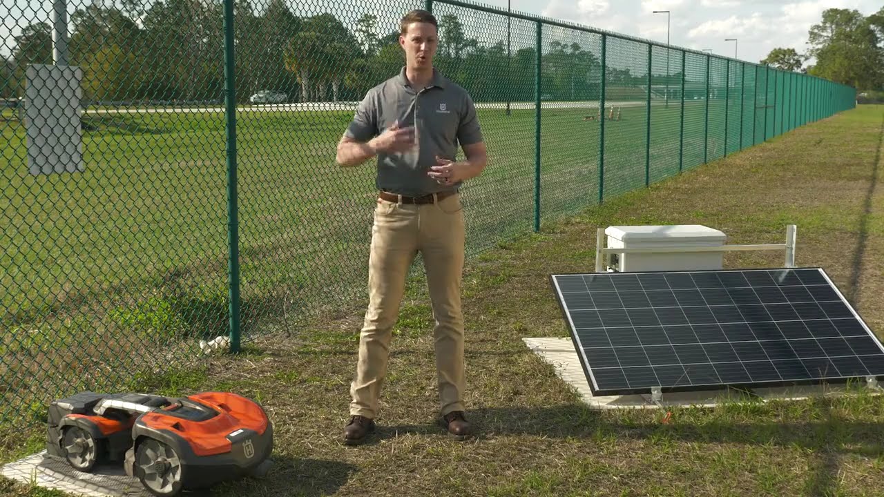 Солнечная зарядная станция Husqvarna Automower