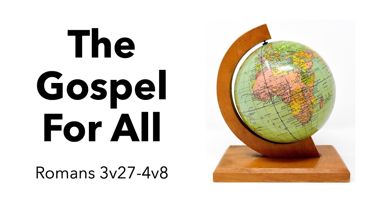 Sunday 11th January 2026 - Romans 3v27 - 4v8