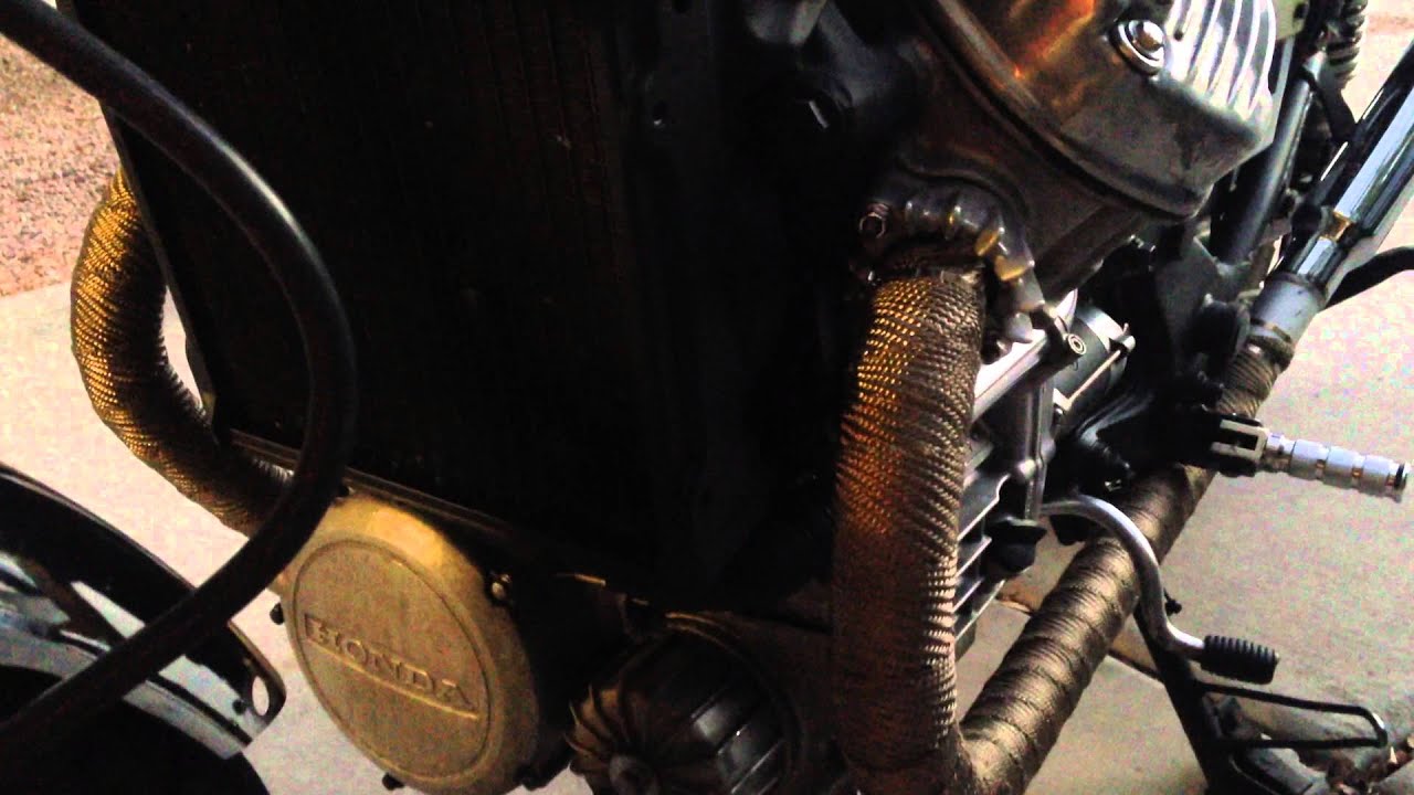 CX500 rattling noise from the front of the motor