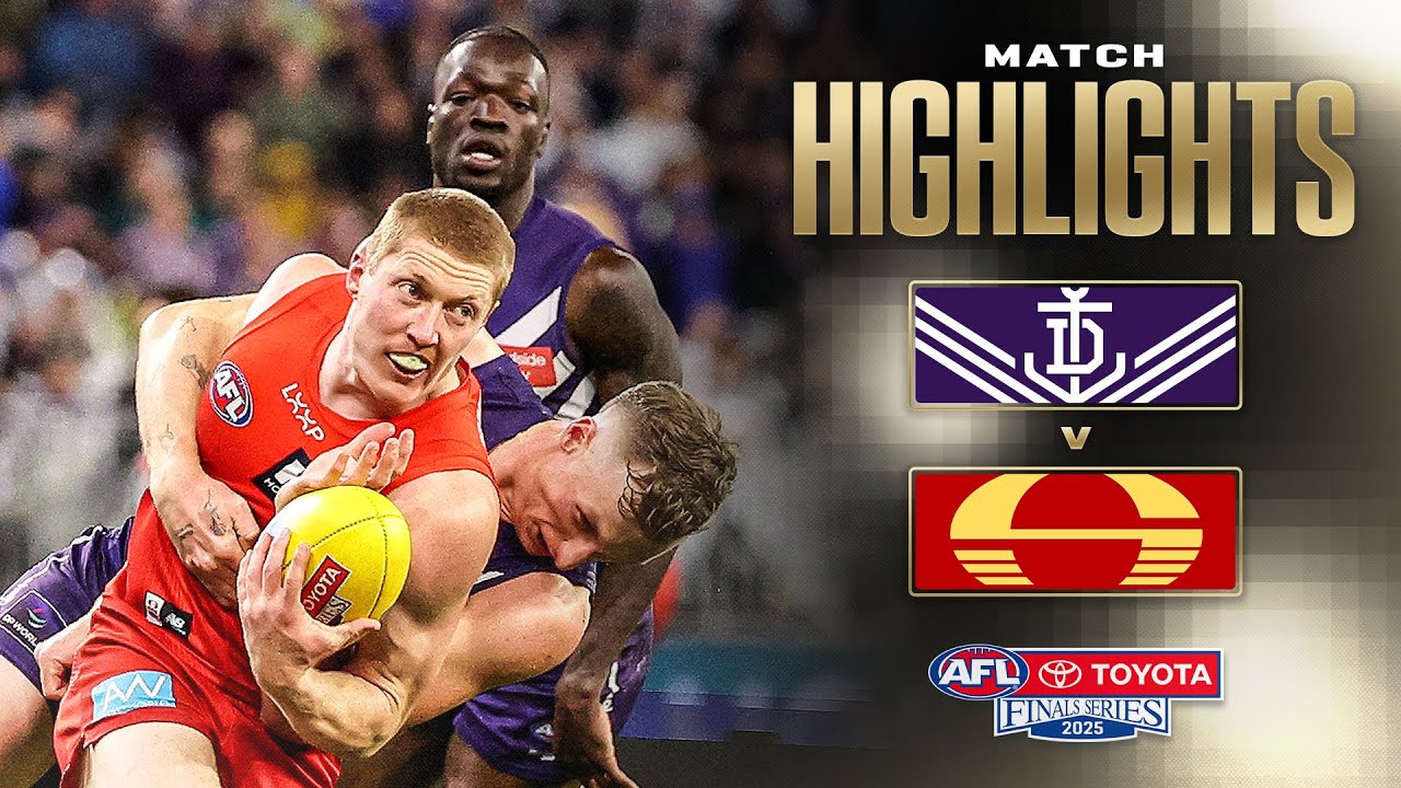 Fremantle v Gold Coast Suns Highlights | Elimination Final, 2025 | AFL