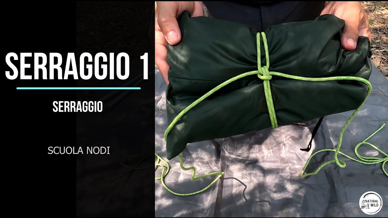 NODO DI SERRAGGIO 1 - PER STRINGERE O TENERE INSIEME DEGLI OGGETTI