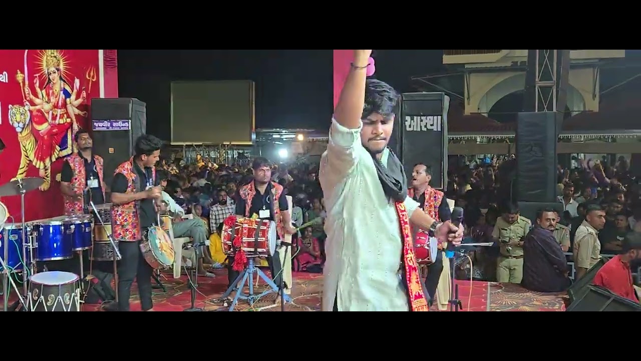 Raviraaj Barot | Ambaji Temple Live Garba | 2025 | Day 6 | અંબાજી