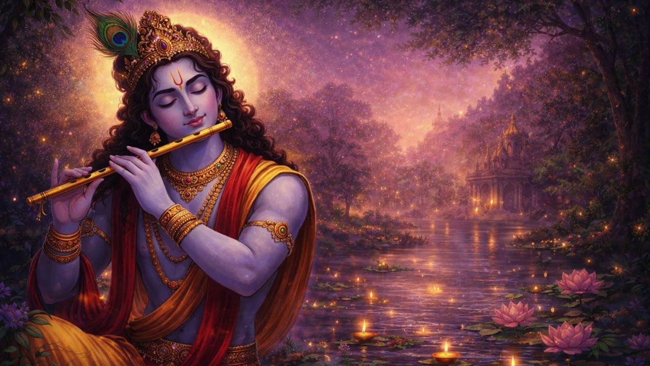 Śrī Krishna Karṇāmṛtam | One of the Most Peaceful Krishna Bhajans