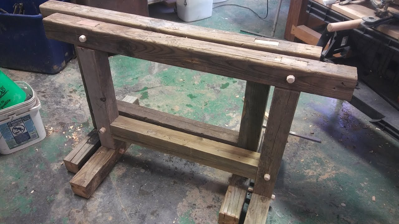 Timber Frame Saw Horses
