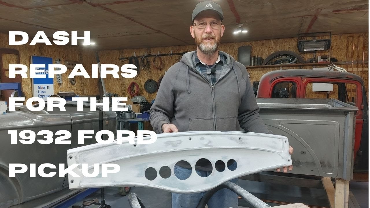How the Dash gets Repairs on the 1932 Ford Pickup