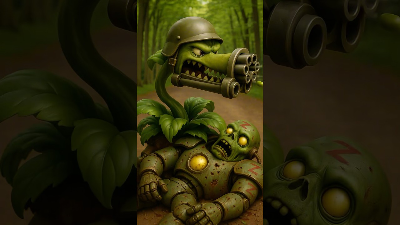 When Weak Plants Are in Danger &ndash; The Heroes Strike Back! P2 #pvz #shorts