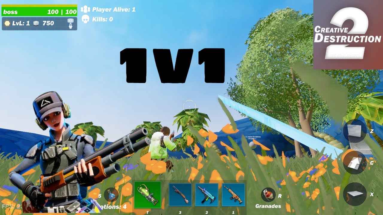 Creative Destruction 2 1v1!