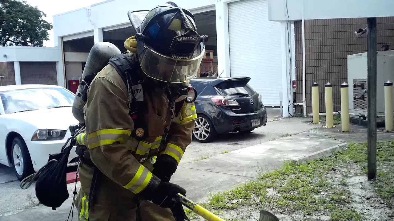 RIVIERA BEACH FIRE RESCUE CREATES AIR CONSUMPTION DRILL