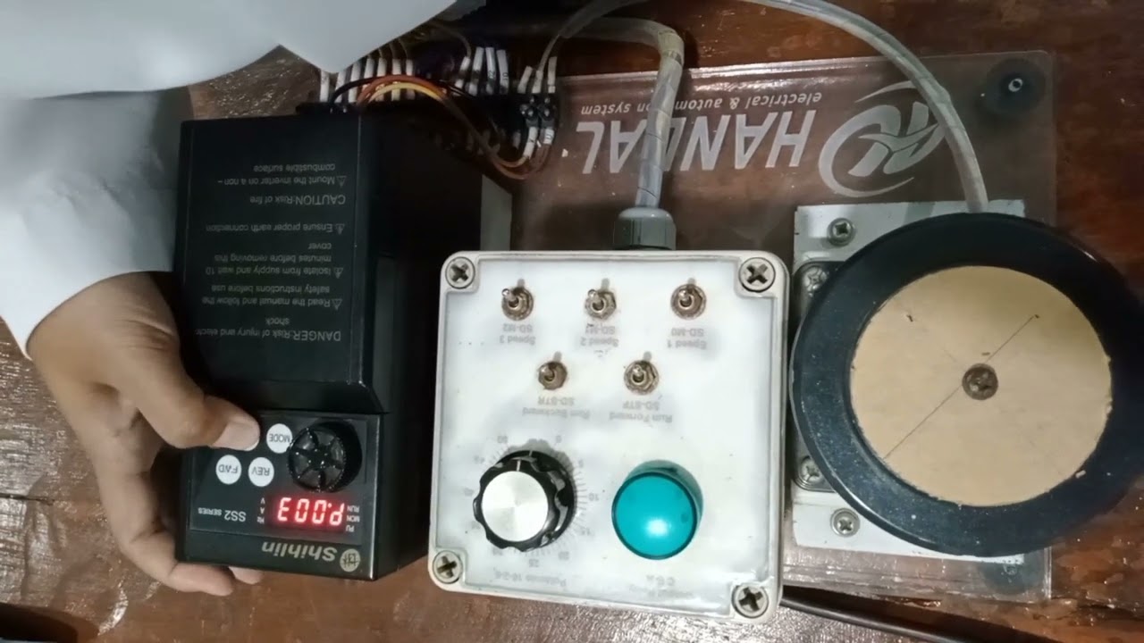 Setting Inverter Shihlin SS2 Series 3 Speed Secara Forward Reverse (Kelompok 10)