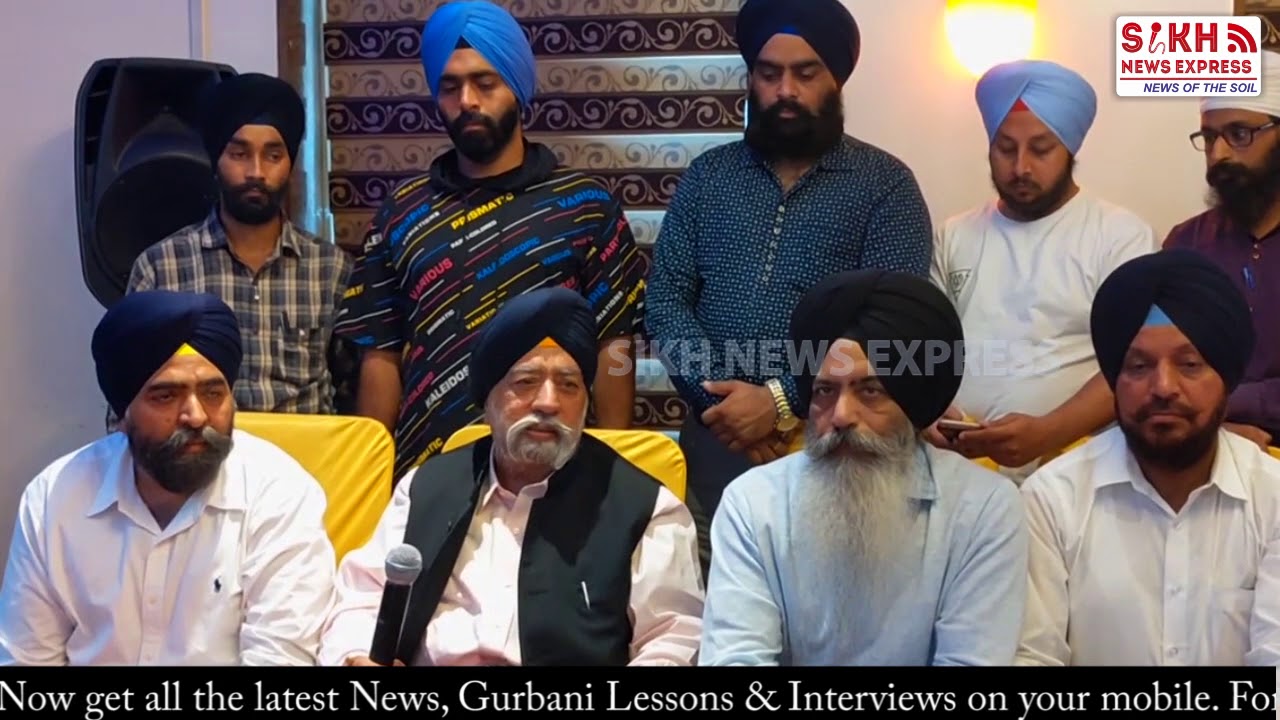 Sarna & Dal Khalsa addresses Press Conference Over being Denied Entry to Pak with Nagar Kirtan|| SNE