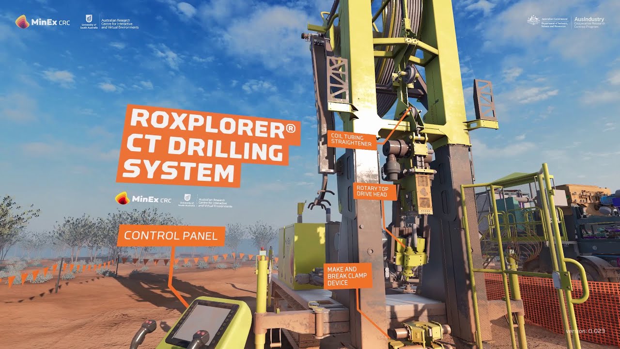 RoXplorer® Digital Twin - Virtual Walkthrough (MinEx CRC)