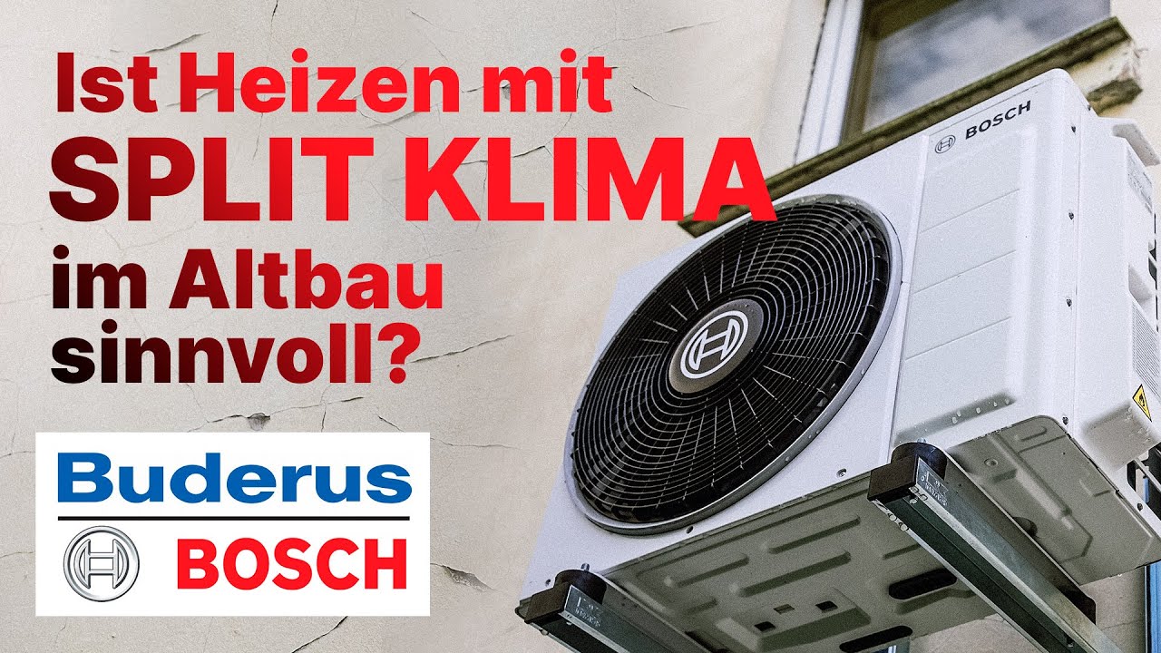 Ist Heizen mit Split-Klimagerät im Altbau sinnvoll?