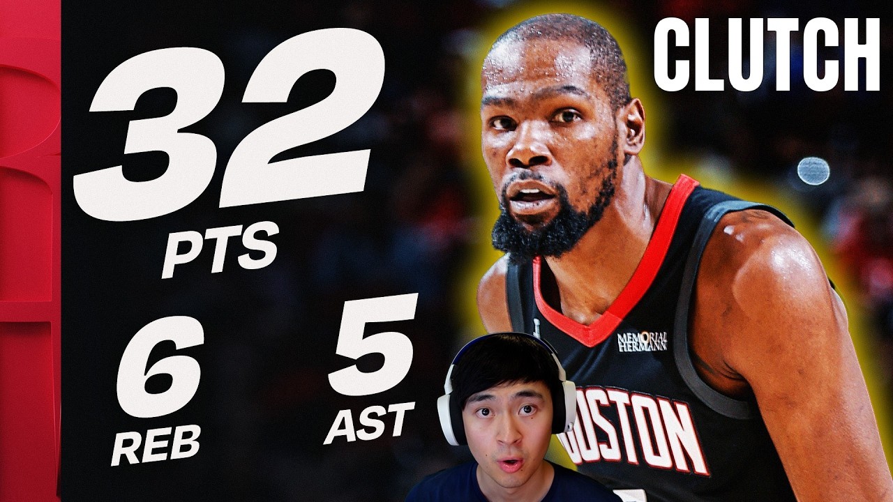 Kevin Durant DELIVERS in the Clutch 🔥 32 PTS vs Pelicans