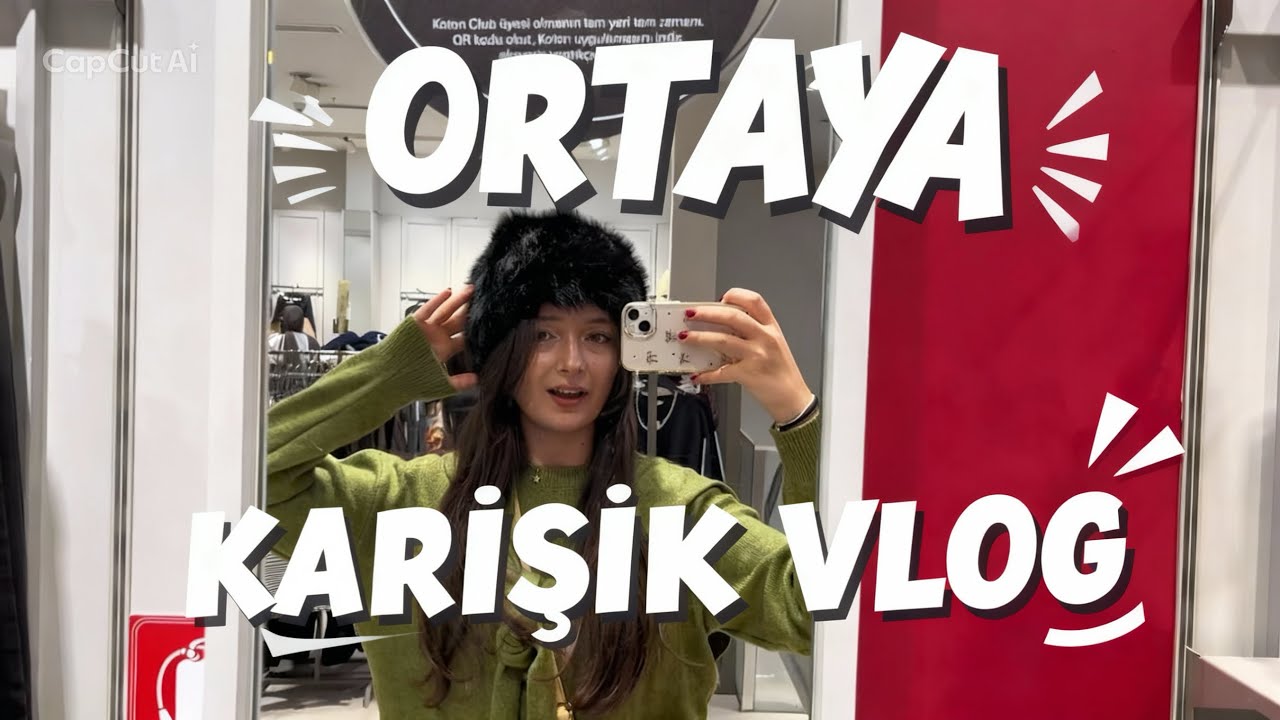 ORTAYA KARIŞIK VLOG📚✈️🛍️| Büte gitmek , kuzenlerle bir gün , alışveriş