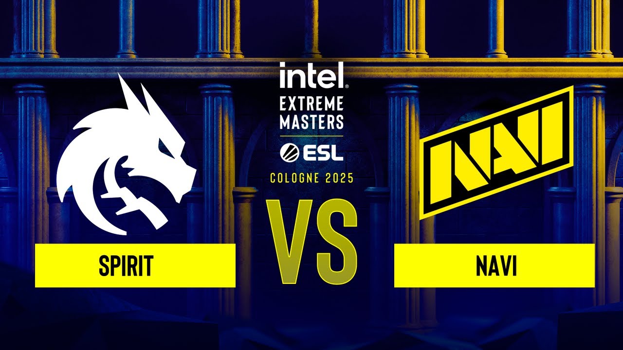 Spirit vs. NAVI - IEM Cologne 2025 - Semifinal